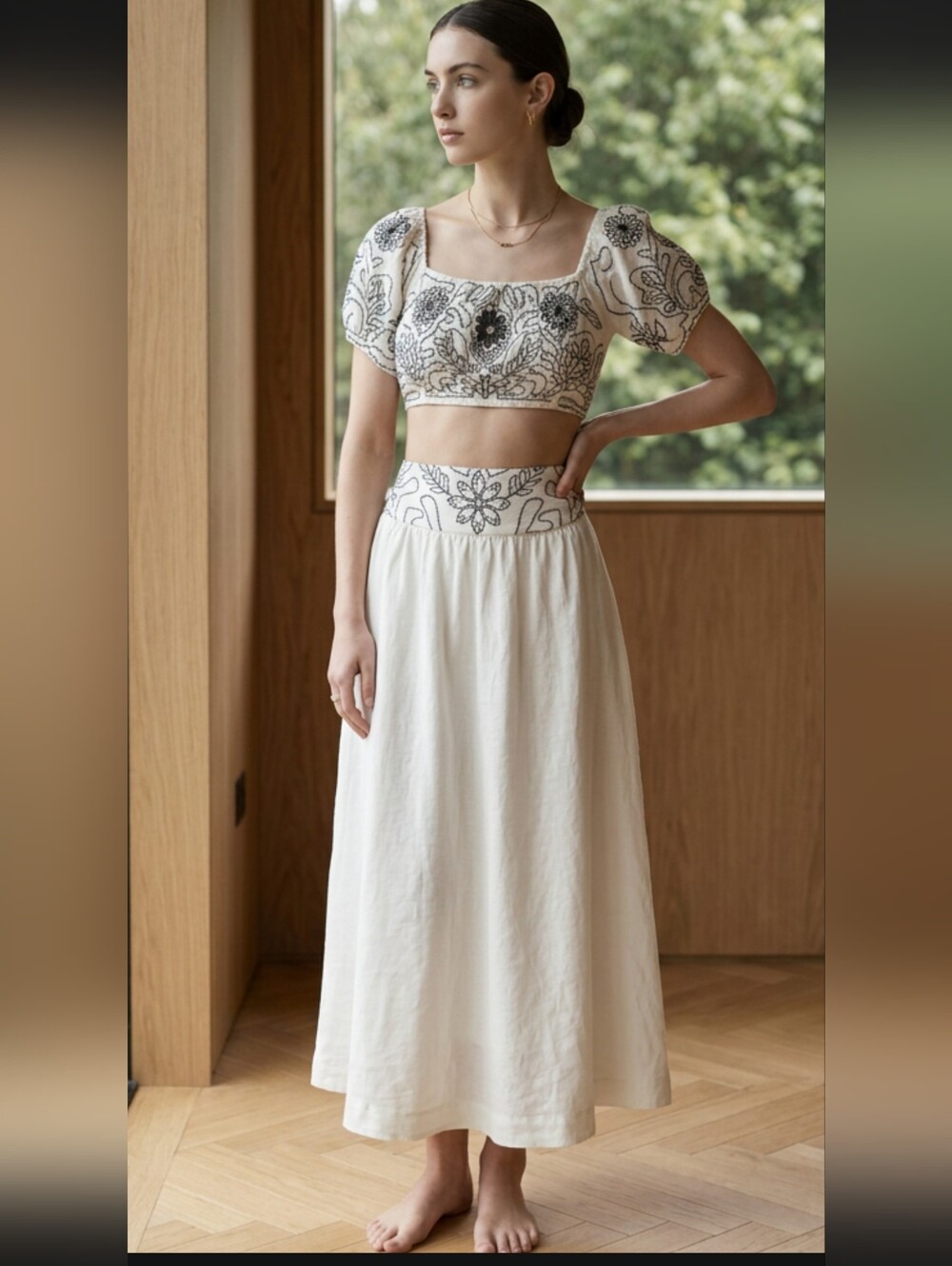 Free People Lotus Skirt Set